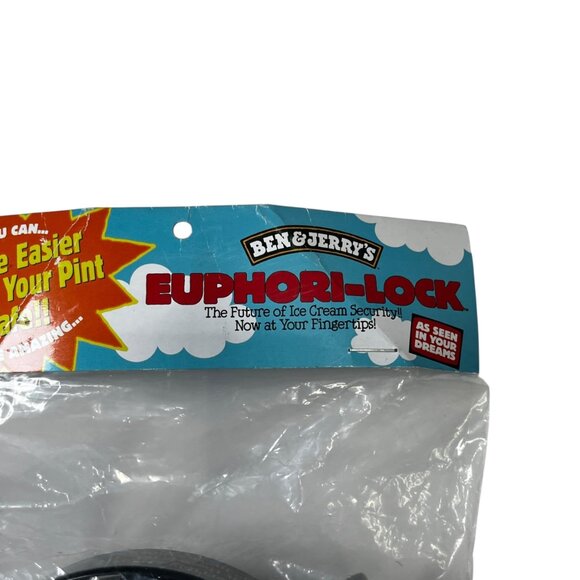 NEW SEALED Ben & Jerry's Euphori-Lock Ice Cream Pint Combination Lock Protector - Picture 3 of 7